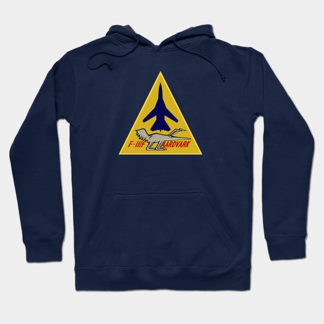 F-111F Aardvark - 493rd TFS Hoodie by Ace Apparel & Accessories